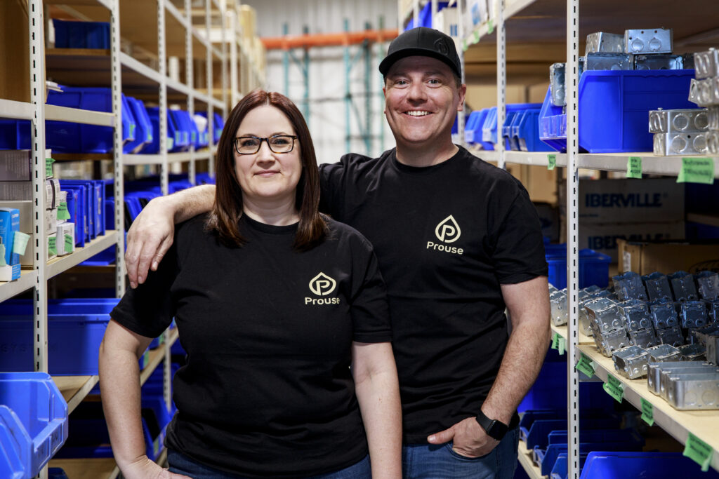 image of Jamie and Joel the current owners of Prouse Company